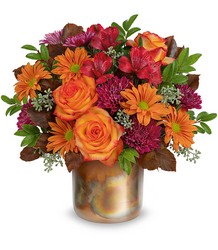 Harvest Blooms Bouquet from Swindler and Sons Florists in Wilmington, OH